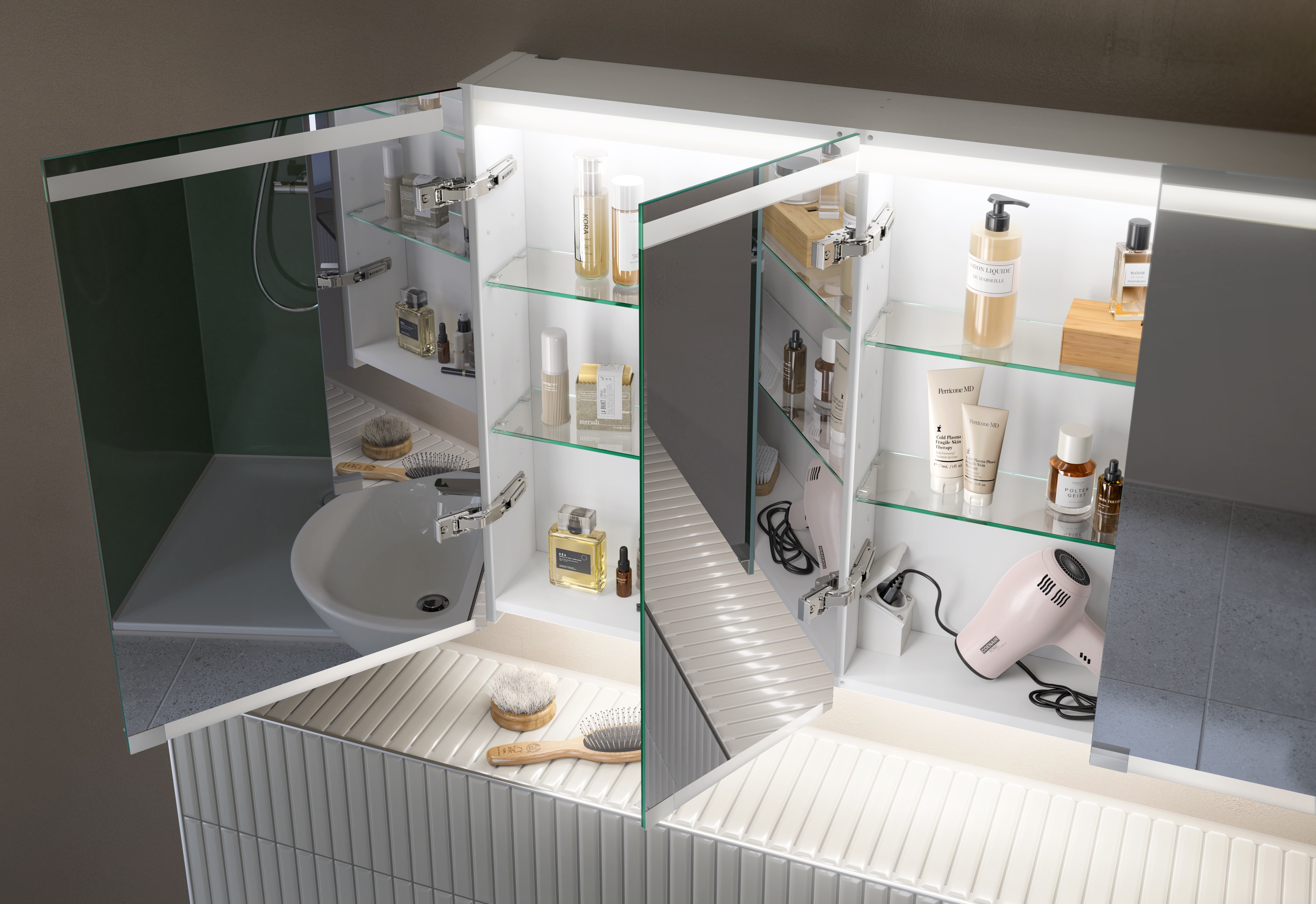 FotoGrote spiegelkast voor de badkamer? Geberit biedt ruimte én gemak